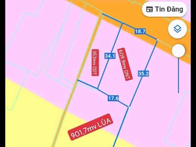 Bán lô đất thổ mặt tiền kinh doanh tỉnh lộ 833 giá 12 tỷ 2