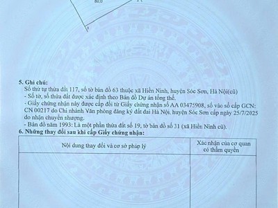 chính chủ e muốn bán mảnh đất phân lô tại hiền ninh- sóc sơn- ô tô đỗ cửa - nở hậu - 80m2- 2.8 tỷ 0