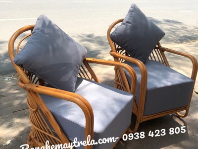 Ghế sofa đơn mây tre 1