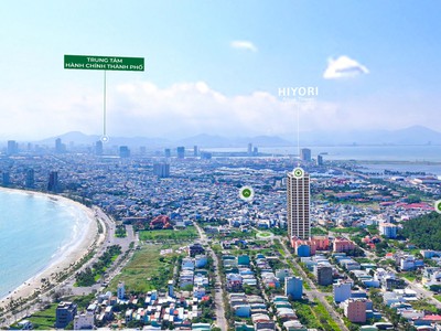 HIYORI AQUA TOWER - Căn góc 2PN Tầng 24 View trực diện biển Đà Nẵng 2
