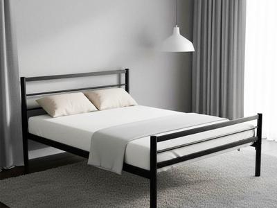 Giường sắt nhỏ khung gọn nhẹ, một người tự dịch chuyển vệ sinh dễ dàng 3