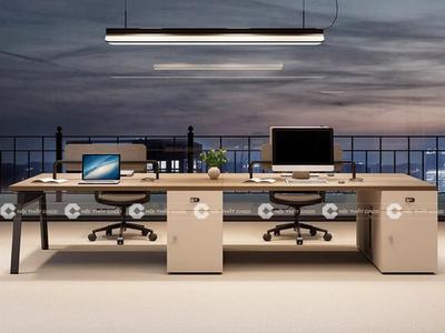 Bàn Làm Việc BLVNV08 Hiện Đại Dành Cho Nhân Viên Văn Phòng 0
