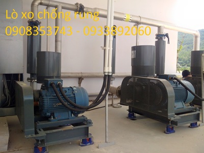 Lò xo chống rung cho quạt,bơm nước, FCU,AHU,chiller , máy phát điện 0908353743 2