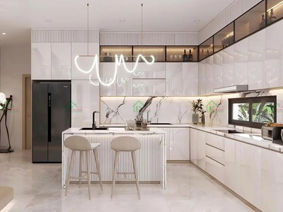 Tủ Bếp Công Nghiệp Đẹp   Mẫu Hiện Đại, Báo Giá Thi Công Mới Nhất 4