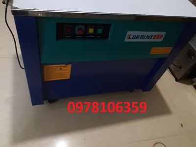 Máy đóng đai thùng carton, máy quấn dây đai, máy đóng đai kiện hàng 0