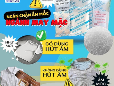 Gói hút ẩm quan trọng thế nào với hàng may mặc 0