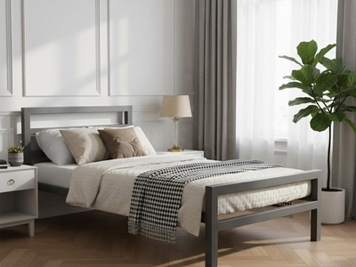 Phòng ngủ nhỏ dưới 10m2 chọn kích thước giường sắt nào để không bí chật 1