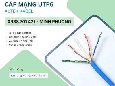 Cáp mạng UTP Cat6 Giải pháp kết nối mạng tốc độ cao Quảng Ngãi, Bình Định, Huế 2