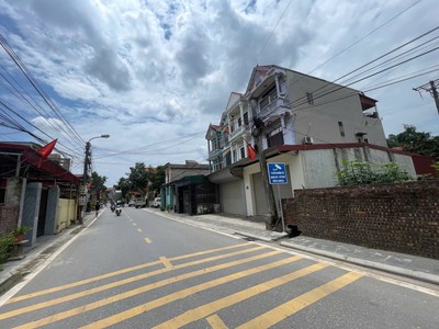 Cần bán 93m đất thổ cư mặt đường trục chính thôn Phú Hữu- Thanh Lâm- Mê Linh  cũ  sẵn sổ giao dịch 1