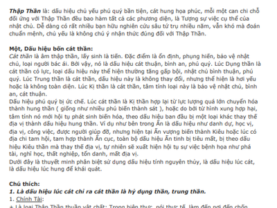 Giải mã sức mạnh của Thương Quan trong Bát Tự mệnh lý 0