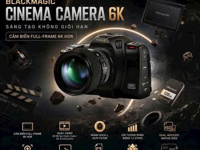 Blackmagic Camera 6K 0