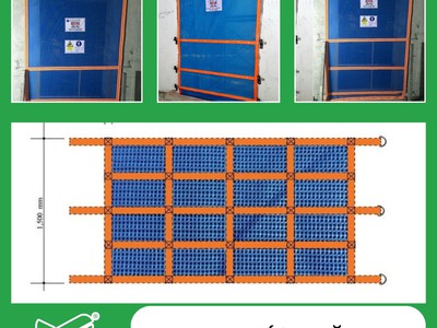 Lưới Gangform PVC 1500D, Lưới PVC inlogo hình ảnh thương hiệu 1