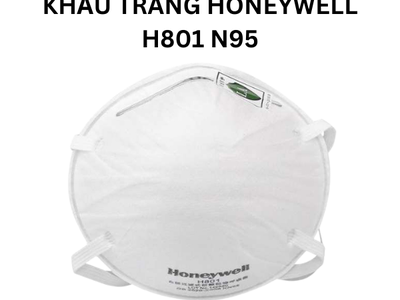 Khẩu trang Honeywell H801 N95 Hiệu suất lọc cao, đeo thoải mái 0