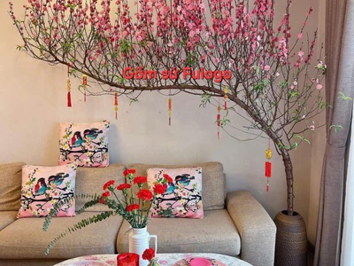 Gốm Sứ FULO Địa Chỉ Cung Cấp Bình Hoa, Chậu Gốm Cỡ Lớn Cắm Đào Huyền, Mộc Lan, Đào Rừng Uy Tín Tại 3