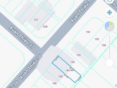 Chính chủ cần bán lô đất mặt tiền Xuân Thiều 36, Hòa Khánh Bắc, Quận Liên Chiểu, Đà Nẵng. 0