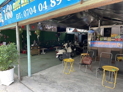 Hóc môn sang nhượng quán cafe võng dt : 300 m2 mb thuê chỉ 7tr , có 2 pn máy lạnh, tel : 0