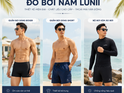 Đồ Bơi Nam Lunii   Lựa Chọn Hoàn Hảo Cho Mùa Hè Năng Động 0