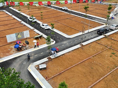 Đất nền hoà lạc. vị trí đẹp sát ql 21, trục ba vì - hồ tây.5p di chuyển ra đại học quốc gia và khu 1