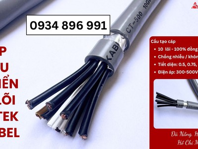 Cáp Tín Hiệu Chống Nhiễu 10x0.75 mm  Phân Phối Tại Đà Nẵng, Nghệ An 2