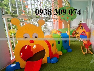 Hang chui cú mèo, hang chui mầm non, hầm chui cho bé giá rẻ 2