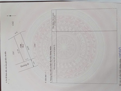 Bán đất phường Thanh , TP Huế. Gần làng Đại Học, Giá 1ty410 1
