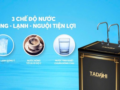 Máy lọc nước RO cao cấp Tadashi nóng lạnh nguội TAD-NLN10D 0