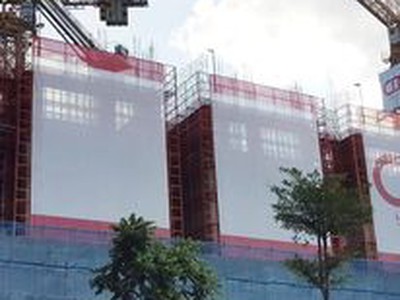 Lưới bao che, Lưới gangform chống cháy cho công trình xây dựng 0