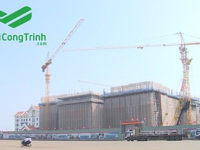 Lưới bao che, Lưới gangform chống cháy cho công trình xây dựng 3