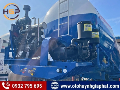 Rơ mooc bồn xi téc Mingwei 52 khối chuyên chở bụi thép, xi măng rời, ... 6