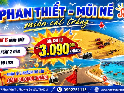 Phan Thiết - Mũi Né 2n1đ 2026 sgc 3