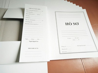 Bìa hồ sơ lưu trữ 1