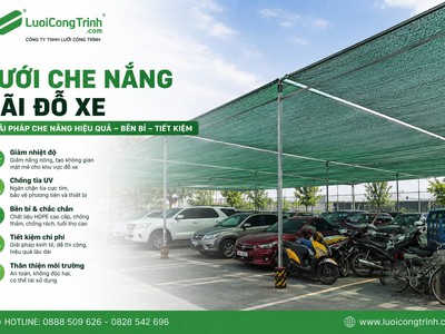 Lưới che nắng - Lưới Công Trình 0