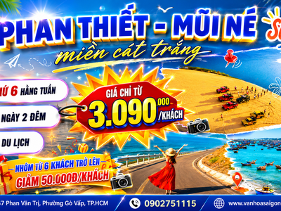 Phan Thiết - Mũi Né 3N2Đ SGC 0
