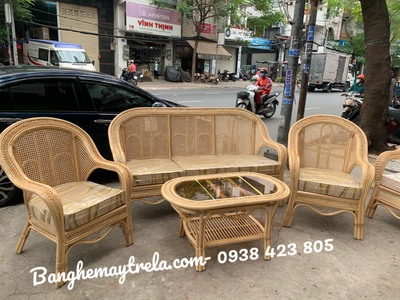 Sofa salon mây tự nhiên 5