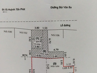 Mặt Tiền Bùi Văn Ba Quận 7.Thu Nhập 60triệu - DT 121M - TK 4 Tầng - 22PN - Giá 22.9 tỷ 1
