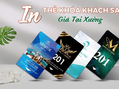 THẺ TỪ KHÁCH SẠN Gía xưởng, mã hóa chuẩn, giao nhanh 24h 0