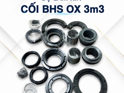 Bộ Làm Kín BHS OX 3m3   Giải Pháp Bảo Vệ Trục Cối Trộn Hiệu Quả 0