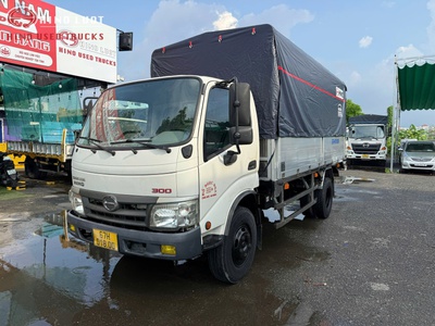Xe Tải Hino 5 Tấn Mui Bạt Cũ - Hino XZU342 Thùng Bạt Bửng Nhôm 2021 0