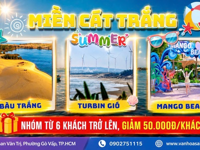 Phan Thiết - Mũi Né Miền cát trắng SGC 0