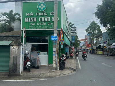 Bán đất diện tích lớn mặt tiền kinh doanh chợ hóc môn , thới tam thôn 1