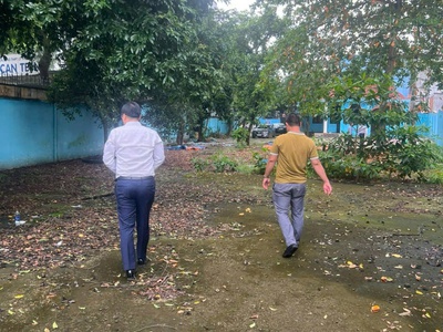 Bán đất diện tích lớn mặt tiền kinh doanh chợ hóc môn , thới tam thôn 3