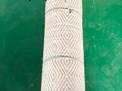 Tấm mây tự nhiên đan kín hình trám 0