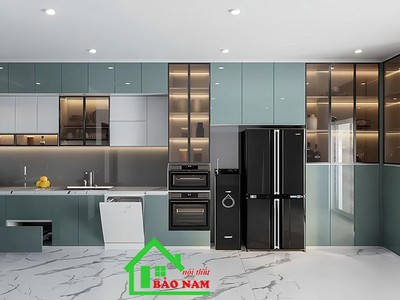 Tủ Bếp Cao Cấp Đẹp, Sang Trọng Mẫu Hiện Đại Cho Nhà Phố, Biệt Thự 1