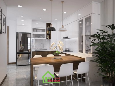Tủ Bếp Cao Cấp Đẹp, Sang Trọng Mẫu Hiện Đại Cho Nhà Phố, Biệt Thự 5