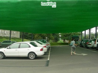 Lưới che nắng Bãi xe Ô Tô 2