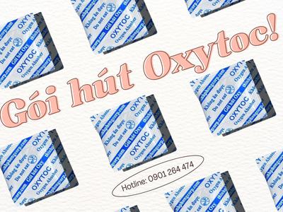 Cách dùng gói hút oxy cho bánh trung thu, oxytoc 2
