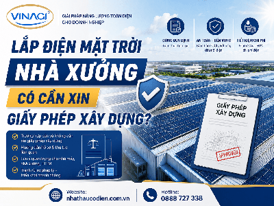 Lắp Điện Mặt Trời Nhà Xưởng Có Cần Xin Giấy Phép Xây Dựng 0