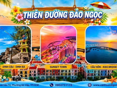 Phú Quốc - Safari Rạch Vẹm - Vương Quốc Sao Biển 2026 sgc 1