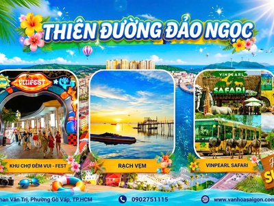 Phú Quốc - Safari Rạch Vẹm - Vương Quốc Sao Biển 2026 sgc 0