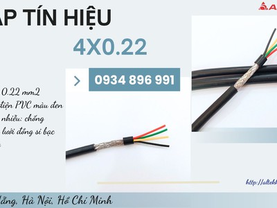 Cáp Tín Hiệu 4 Lõi 0.22 mm  Sẵn Hàng Tại Hà Nội, Đà Nẵng, TP. HCM 2